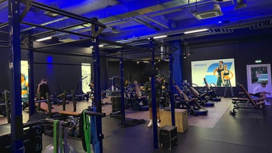 Bereich für funktionelles Training und Mobility Functional Zone im Studio